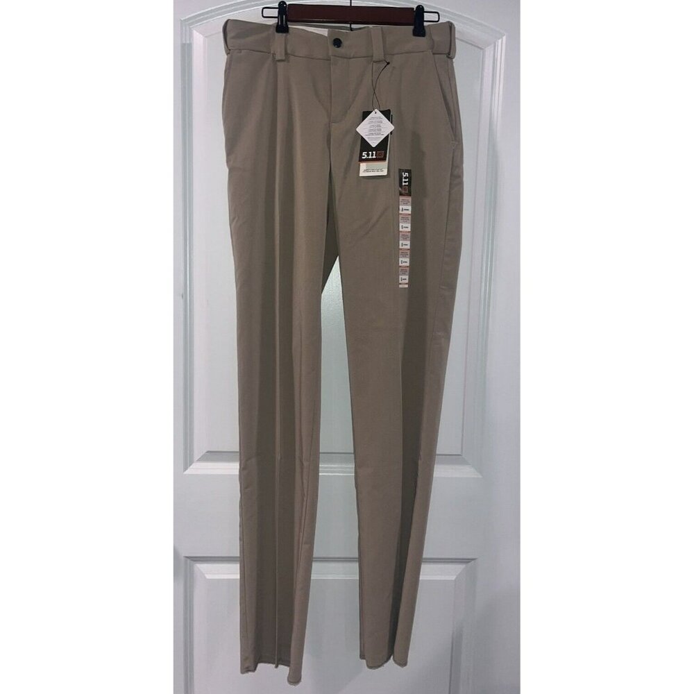 5.11 Women’s Size 6 Uniform Pants Flex-Tac Straight Fit Khaki Fast‎ Shipping!
